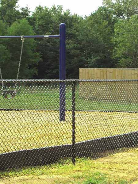 Chain link fence